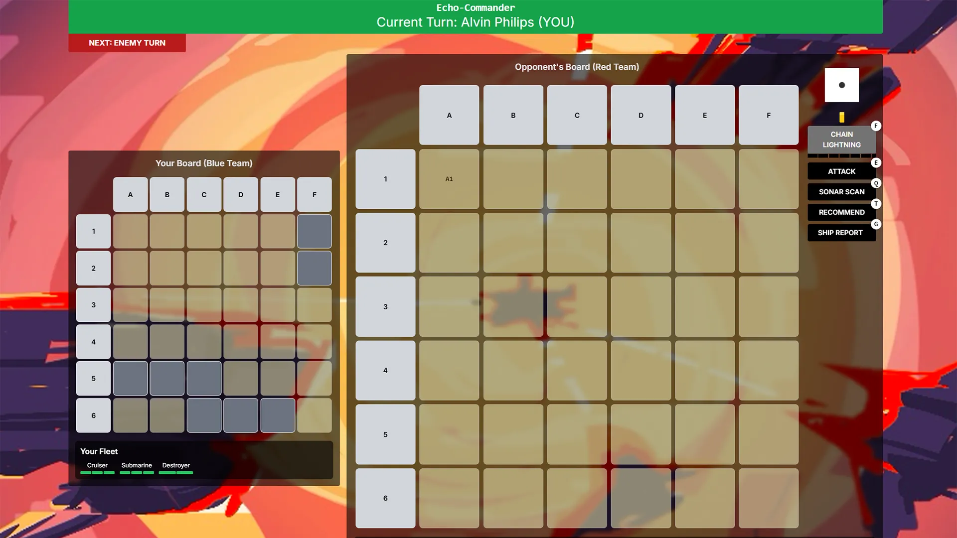 Screenshot 1 of Echo Commander