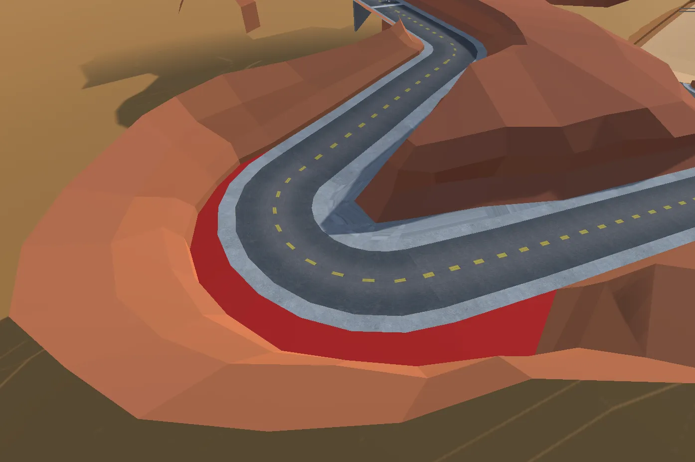 First hairpin turn before fix